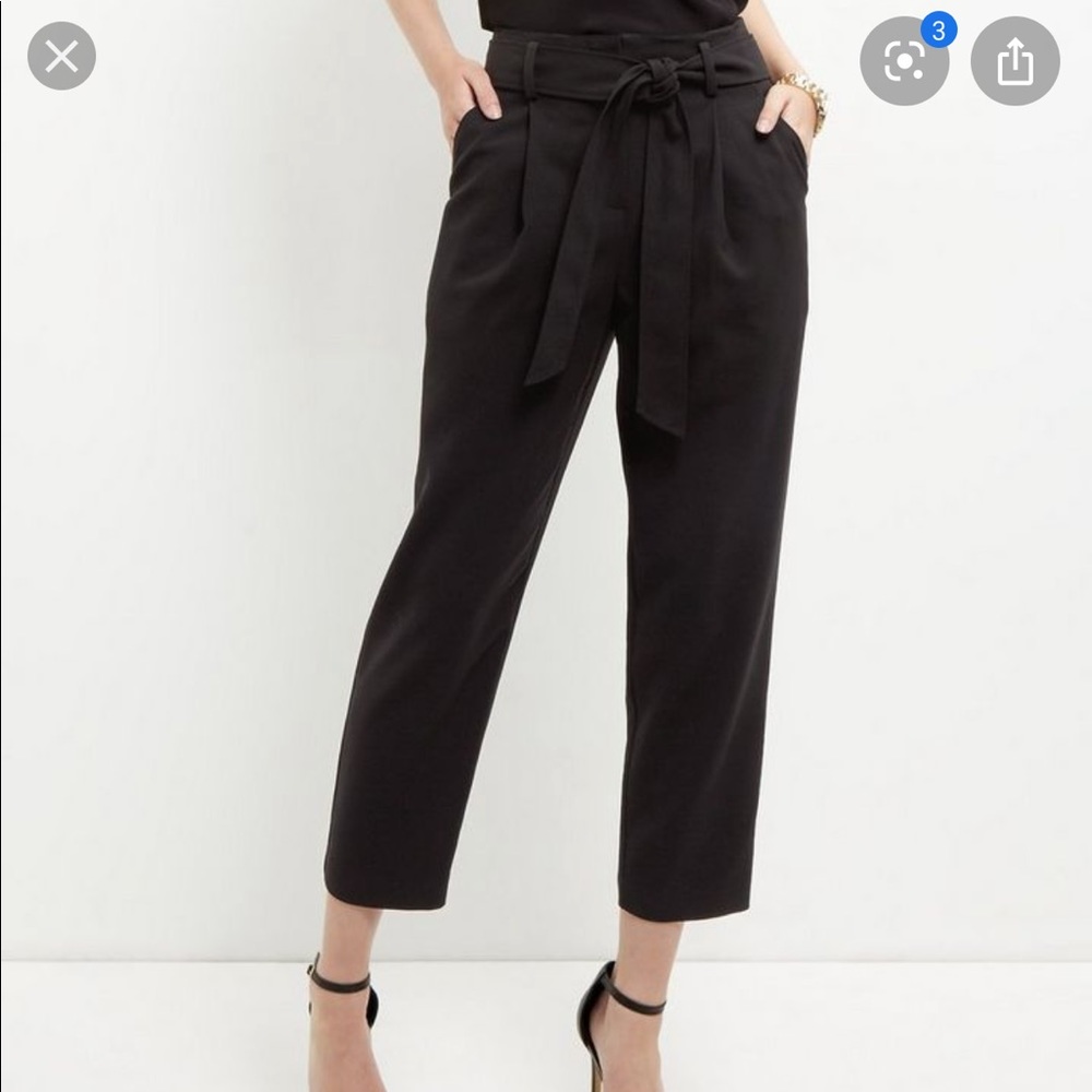 NWT New look Tapered Black Trouser